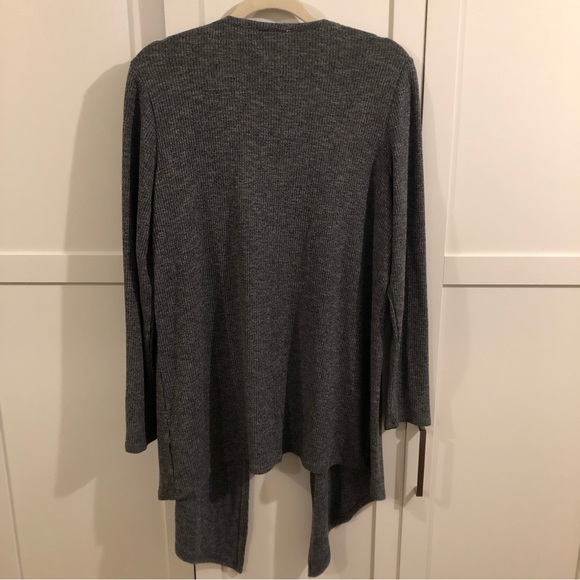 RICKI’s Grey Open Sweater Cardigan NWOT - Picture 10 of 13